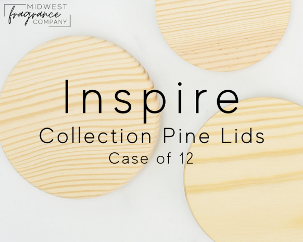 Inspire Collection Lids | Natural Pine Wood Fashion