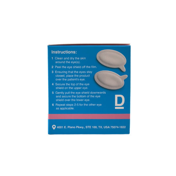 Delasco Derm Eye Shields - FDA Class 1 Eye Protection for Standard Procedures 100 Box Discount - Image 5