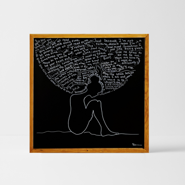 Original Artwork by Rhen - Head Space For Discount