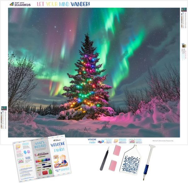 Christmas Tree Under the Northern Lights Supply