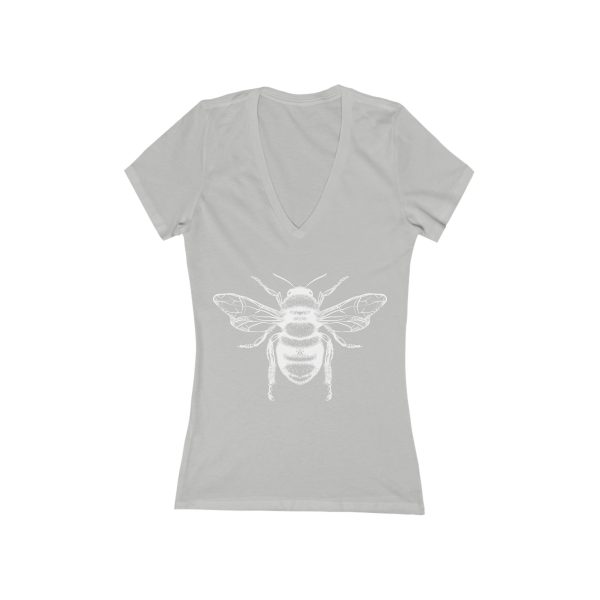 Women s Deep V-Neck T-Shirt - Nature Inspired T-Shirt - Bee For Discount
