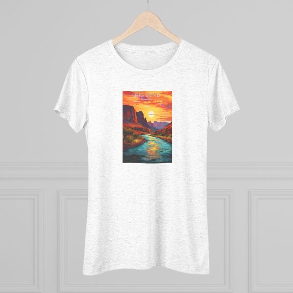 Big Bend National Park Women s Triblend Tee For Discount - Image 4