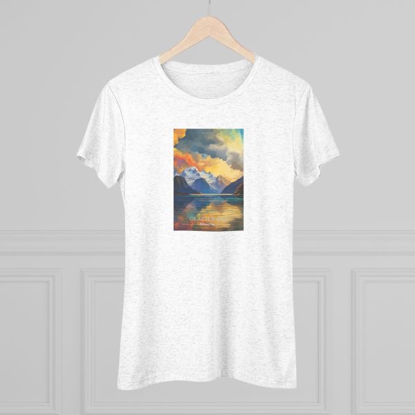 Glacier Bay National Park Women s Triblend Tee For Cheap - Image 4