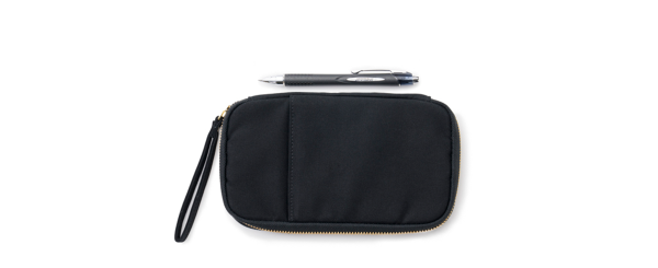 Hobonichi Small Drawer Pencil Pouch with Jetstream RT, Black 0.7mm, Ballpoint Pen For Sale - Image 4