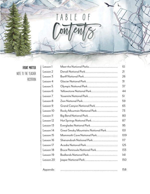 National Parks Printed Books Supply - Image 3