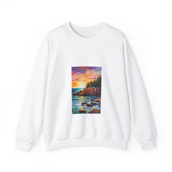Acadia National Park - Pop Art Inspired Crewneck Sweatshirt Discount - Image 4