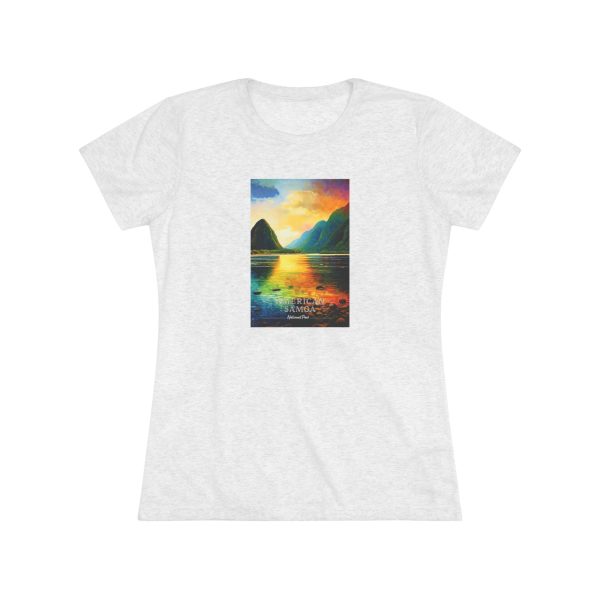 American Samoa National Park Women s Triblend Tee Online