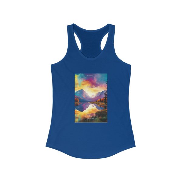 Glacier National Park Women s Racerback Tank Discount - Image 4