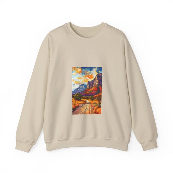 Guadalupe Mountains National Park - Pop Art Inspired Crewneck Sweatshirt Online now - Image 3