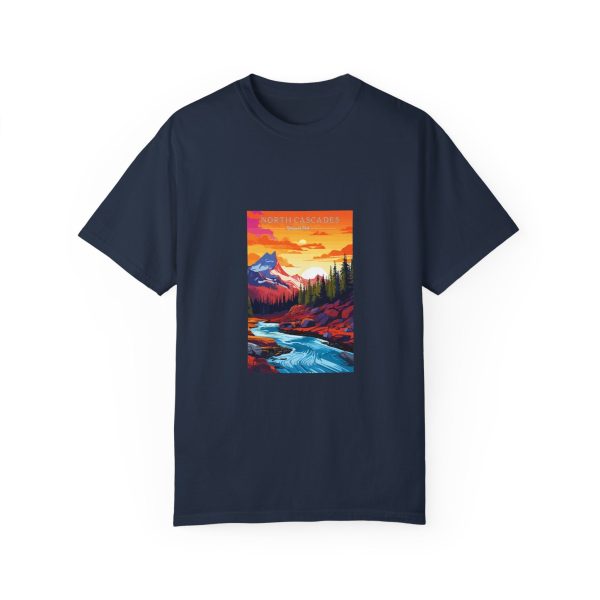 North Cascades National Park Pop Art T-shirt Cheap - Image 3
