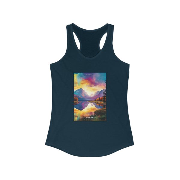 Glacier National Park Women s Racerback Tank Discount - Image 3