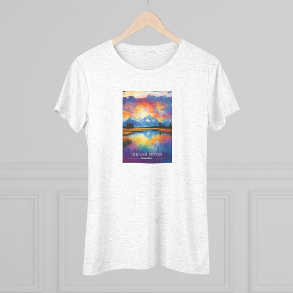 Grand Teton National Park Women s Triblend Tee Online Hot Sale - Image 4