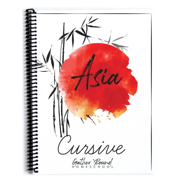 Asia Cursive Writing Printed Book Cheap