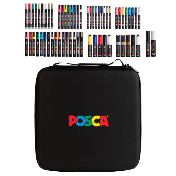 uni POSCA® Exclusive Special Edition Set (62 Pack) Fashion