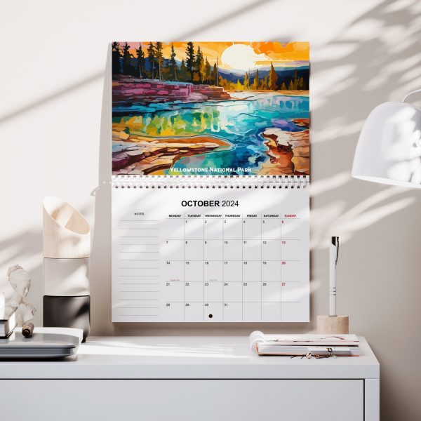 2025 Pop Art National Parks Calendar: Your Year, Colorfully Unscripted Supply - Image 3
