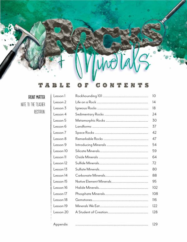 Rocks + Minerals Printed Books Cheap - Image 3