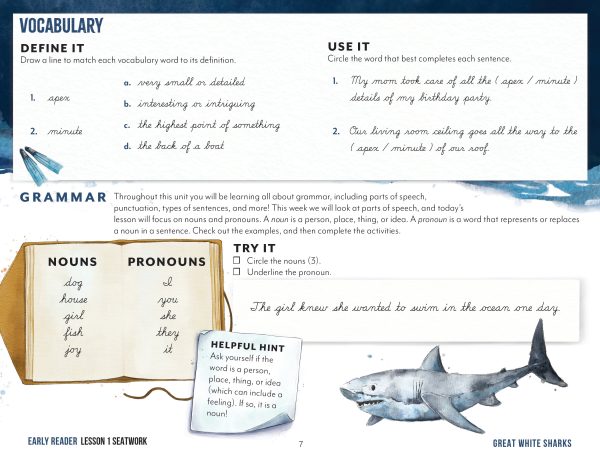 Ocean Life Digital Seatwork Books Sale - Image 3