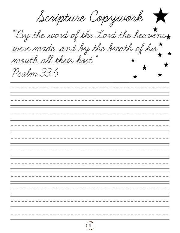 Space Cursive Writing Digital Book For Cheap - Image 5
